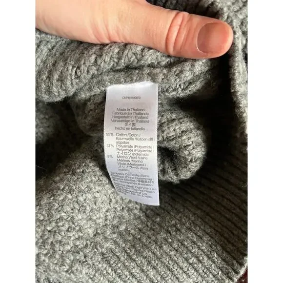 Madewell Gray Collared Sweater - Picture 5 of 5